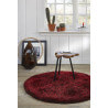 Tapis shaggy en polyester rouge Cosy Glamour Esprit Home