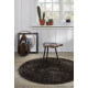 Tapis shaggy en polyester marron Cosy Glamour Esprit Home