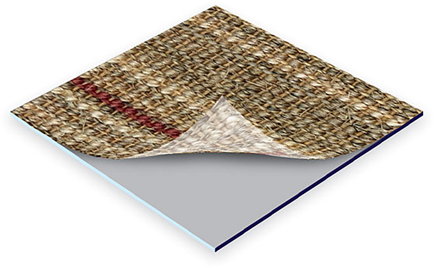 Dalle moquette sisal tissée Madera II, dim. 50x50 cm