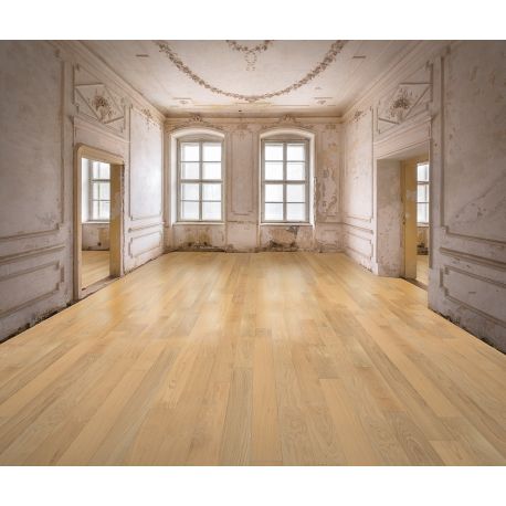 Parquet massif en chêne avec 4 chanfreins Skadi