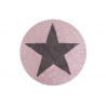 Tapis rond réversible en coton pour enfant Round Star Lorena Canals