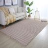 Tapis moelleux aspect 3D uni Whisper