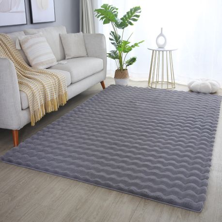TAPIS MODERNE EN NOISETTE SHAGGY toutes tailles Cm. 100x150 | Leroy Merlin