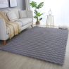 Tapis moelleux aspect 3D uni Whisper