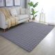 Tapis moelleux aspect 3D uni Whisper