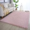 Tapis moelleux aspect 3D uni Whisper