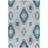 Tapis kilim intérieur et extérieur bleu Artis