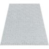 Tapis gris intérieur et extérieur graphique Frencie