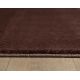 Tapis rond uni lavable en machine Mara