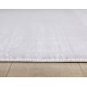 Tapis rond uni lavable en machine Mara