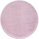 Tapis rond uni lavable en machine Mara