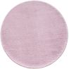 Tapis rond uni lavable en machine Mara