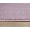 Tapis rond uni lavable en machine Mara