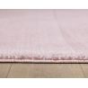 Tapis rond uni lavable en machine Mara