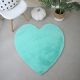 Tapis coeur uni pour chambre d'enfant Gabi