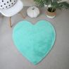 Tapis coeur uni pour chambre d'enfant Gabi