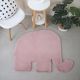 Tapis uni enfant éléphant antidérapant Frieda