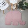 Tapis uni enfant éléphant antidérapant Frieda