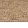 Tapis géométrique plat aspect naturel Tosca