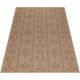 Tapis géométrique plat aspect naturel Tosca