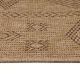 Tapis géométrique plat aspect naturel Tosca