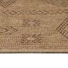 Tapis géométrique plat aspect naturel Tosca