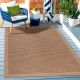 Tapis contemporain plat aspect naturel Stay