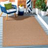 Tapis plat aspect naturel graphique Bonte