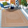 Tapis graphique plat aspect naturel Kenya