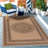 Tapis graphique plat aspect naturel Kenya