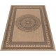 Tapis graphique plat aspect naturel Kenya