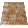 Tapis vintage aspect viscose rayé Naomi