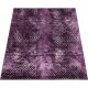 Tapis rayé aspect viscose vintage Laury