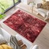 Tapis rayé aspect viscose vintage Laury