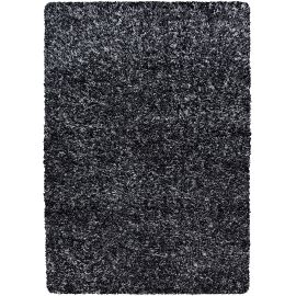 Tapis en Mélange de polyester Gris 120x160 cm Tapis à dégradé rectangulaire  de salon et chambre