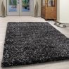 Tapis shaggy rectangle bicolore moderne Benno