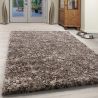 Tapis shaggy rectangle bicolore moderne Benno