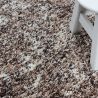 Tapis shaggy rectangle bicolore moderne Benno