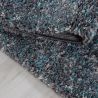 Tapis shaggy rectangle bicolore moderne Benno