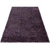 Tapis shaggy rectangle bicolore moderne Benno