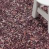 Tapis shaggy rectangle bicolore moderne Benno