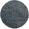 Tapis rond shaggy bicolore moderne Eve