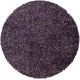 Tapis rond shaggy bicolore moderne Eve