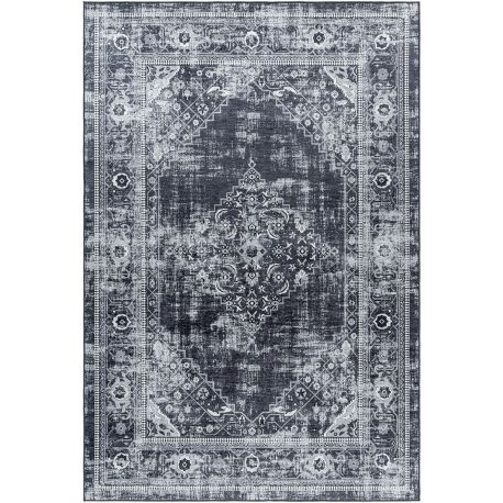 Tapis vintage lavable en machine rayé Velvet