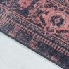 Tapis vintage lavable en machine rayé Velvet