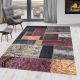 Tapis patchwork lavable en machine ethnique Kira