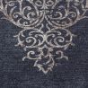 Tapis lavable en machine style orient noir Antique