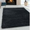 Tapis shaggy moelleux uni rectangle Cloudy