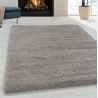 Tapis shaggy moelleux uni rectangle Cloudy