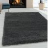 Tapis shaggy moelleux uni rectangle Cloudy